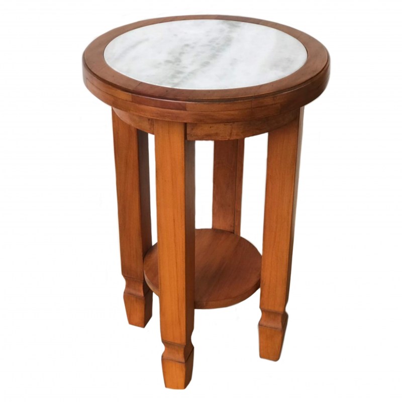 mesa-lateral-redonda-com-tampo-de-marmore